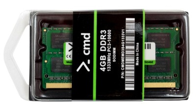 PAMIĘĆ RAM CMD DDR3 4GB PC3-10600 1333MHz