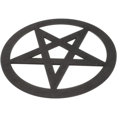Pentagram Ołtarza Znak Drewniany Celtic