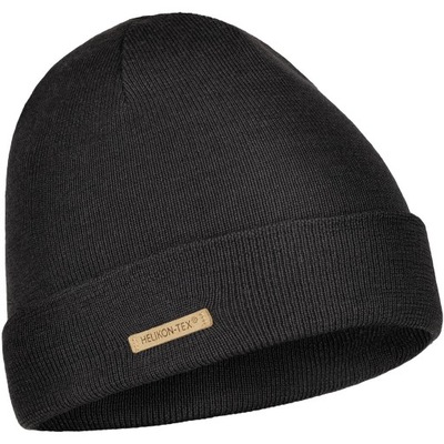 HELIKON Czapka Beanie 100% WEŁNA Merino Szara