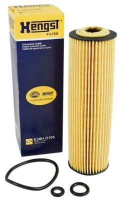 Hengst фильтр e38h d106 фильтр масла фото №1