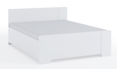 łóżko białe podnoszone sypialni małżeńskie Bono 03