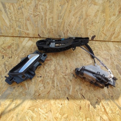 Замок двері правий перед citroen berlingo iv partner iv фото №1