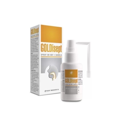 Goldisept spray do ust i gardła 25 ml