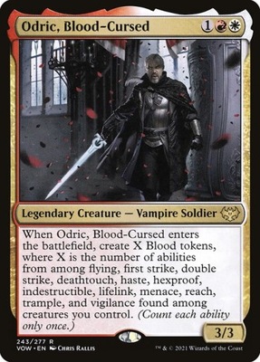Odric, Blood-Cursed *foil* MTG_choto