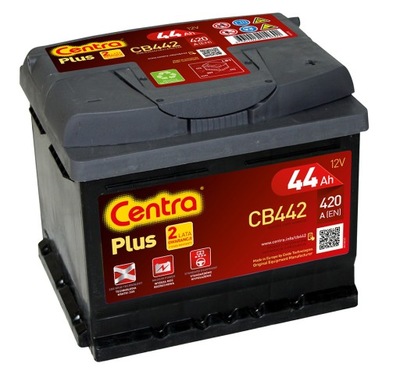 АКУМУЛЯТОР CENTRA CB442 44 AH 420 A