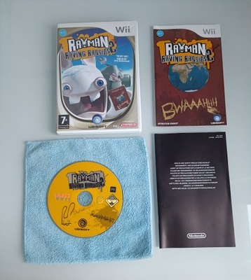 Rayman Raving Rabbids 2 NINTENDO Wii KOMPLETNA 3XA