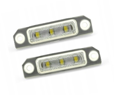 Ford taurus 08-17 фонари номерного знака регистрационного led фото №1