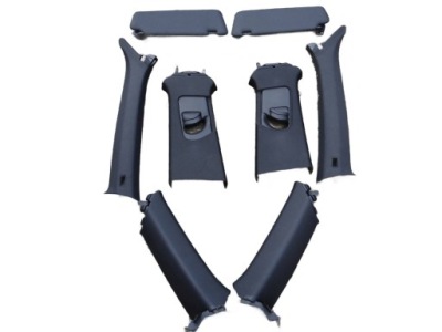 Защита стоек комплект audi q3 s line фото №1