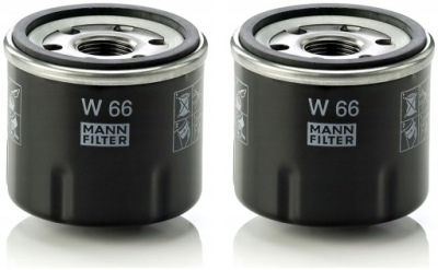 Mann-filter w 66 фильтр масла фото №1