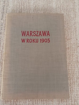 Warszawa w 1905 roku