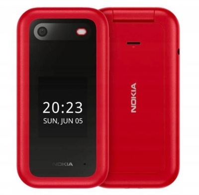 Telefon komórkowy Nokia 2660 Flip 48 MB / 128 MB 4G (LTE) czerwony 19A229