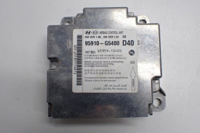 Модуль датчик подушек подушка безопасности 95910-g5400 kia niro i 18r фото №1