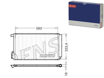 Denso dcn13109 конденсатор, кондиціонер фото №1
