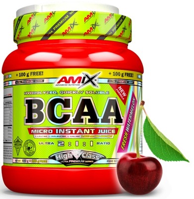 Amix BCAA Aminokwasy 2:1:1 Micro Instant Wiśnia