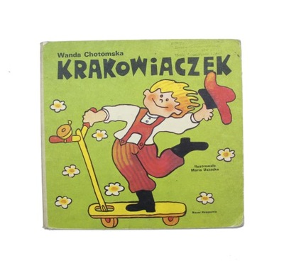 KRAKOWIACZEK książka dla dzieci CHOTOMSKA 1979