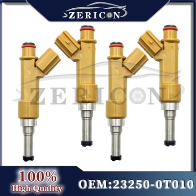 4PCS NUEVO 23250-0T010 23250-0T020 FUEL INJECTOR NOZZLE FOR TOYOTA COR~38692  