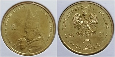 2 zł Stefan Wyszyński 2001 r.