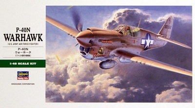 P-40N Warhawk (U.S. Army Air Force Fighter) Hasegawa 09088 skala 1/48