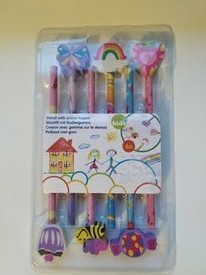 Ołówek z gumka dla dzieci zestaw