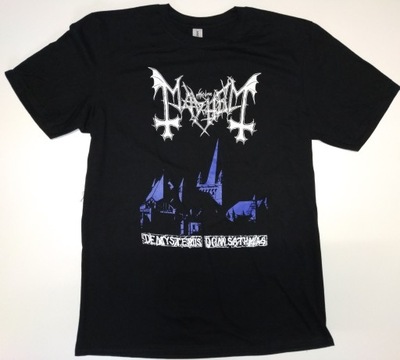 MAYHEM De Mysteriis black metal t-shirt M