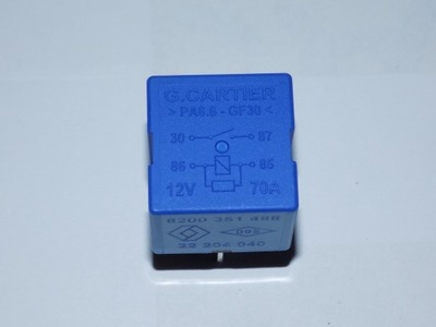 Dacia daster renault megane iii clio 3 scenic ii twingo 2 modus реле фото №1