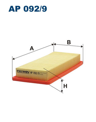 ФІЛЬТР ПОВІТРЯ ФІЛЬТРON AP092/9 AP0929