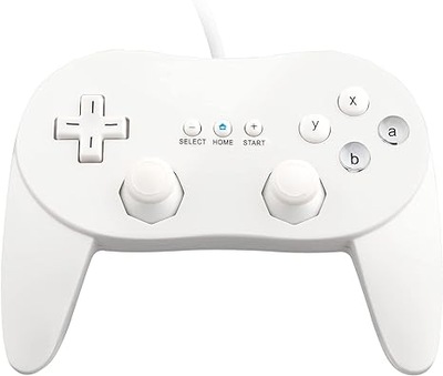 OSTENT przewodowy kontroler Pro Gamepad Joystick do konsoli Nintendo Wii