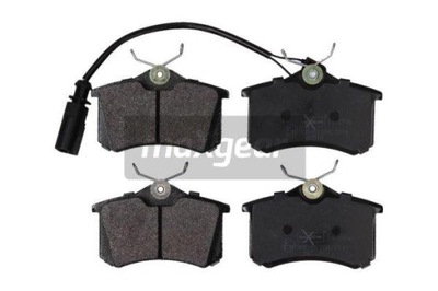 MAXGEAR 19-1896 ZAPATAS DE FRENADO PARTE TRASERA VW SHARAN 00- CON SENSOR  