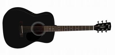 CORT AF510 E BK gitara elektroakustyczna POKROWIEC