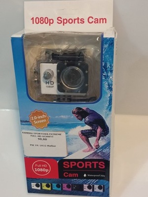 KAMERA SPORTOWA EXTREME FULL HD Z UCHWYTEM