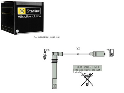 ПАТРУБОК ЗАЖИГАНИЯ / ТРАБЛЕР AUDI A4 VW PASSAT 1.8 95 - STARLINE