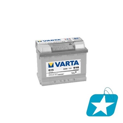 VARTA SILVER D15 63AH 610A