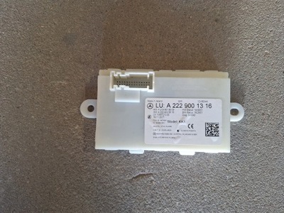 Модуль блок управления keyless mercedes w222 a2229001316 фото №1