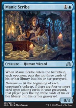 4x Manic Scribe (SO:Innistrad)