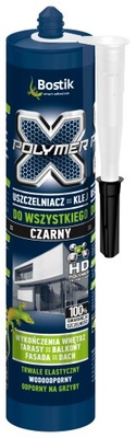 Klej X-POLYMER uszczelniacz czarny Den Braven290ml