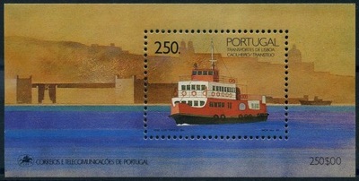 Portugalia 1989 Mi BL 65 ** Statek