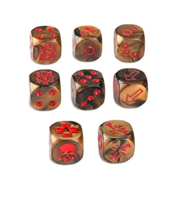 Necromunda Goliath Gang Dice Set