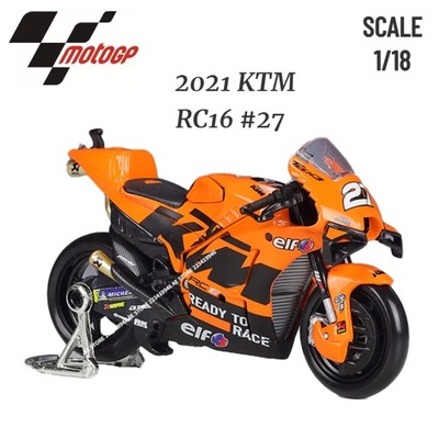 Maisto 1:18 2021 2022 Moto GP Motorcycle Model