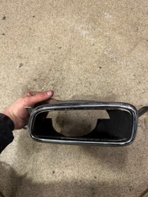 Volvo xc90 ii наконечник глушителя выхлоп 31690660 левая хром оригинал фото №1