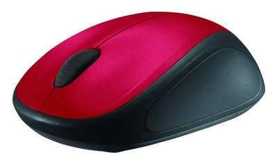Mysz Logitech M235 910-002496 optyczna 1000 DPI kolor czerwony