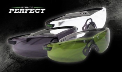 Stalco Okulary Przeciwodprysk.Ultra Light czarne