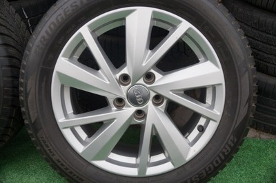 ALLOY WHEELS (TITANIUM) + TIRES WINTER AUDI Q2 81A ORIGINAL  