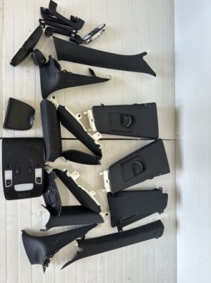 Audi a6 c7 sedan s-line обшивка захист стійок лампа дзеркало комплект фото №1