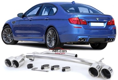 SISTEMA ESCAPE BOCALES BMW F10 11 12 F13 M5 PAQUETE  