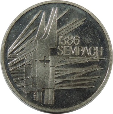 5 FRANKÓW 1986 -BITWA O SEMPACH -(1-)-SZWAJCARIA15