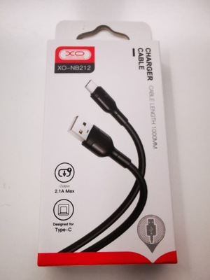 Kabel USB typ C XO 1m