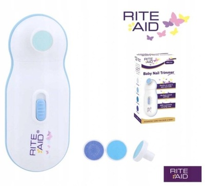 Rite Aid Elektryczny trymer paznokci dla niemowląt