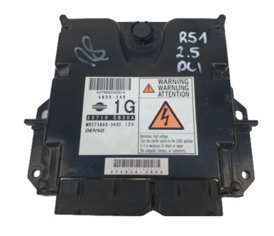 Nissan pathfinder r51 navara d40 2.5 dci бортовий комп'ютер двигуна 23710-eb30a oryg фото №1