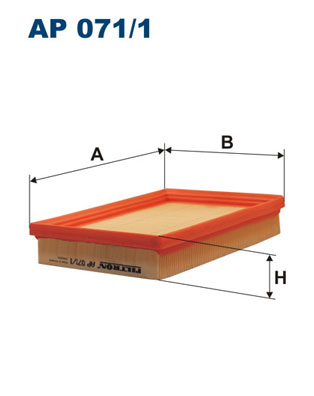 ФИЛЬТР ВОЗДУХА ФИЛЬТРON AP071/1 AP0711