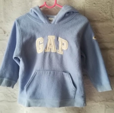 niebieska bluza polar baby Gap 4 lata 104cm